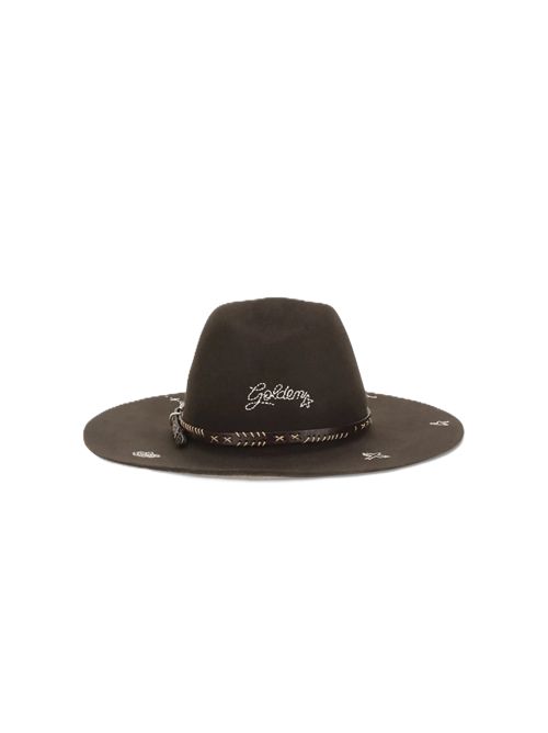 Fedora hat Golden Goose | GUP02719.P002727.55381DARK BROWN